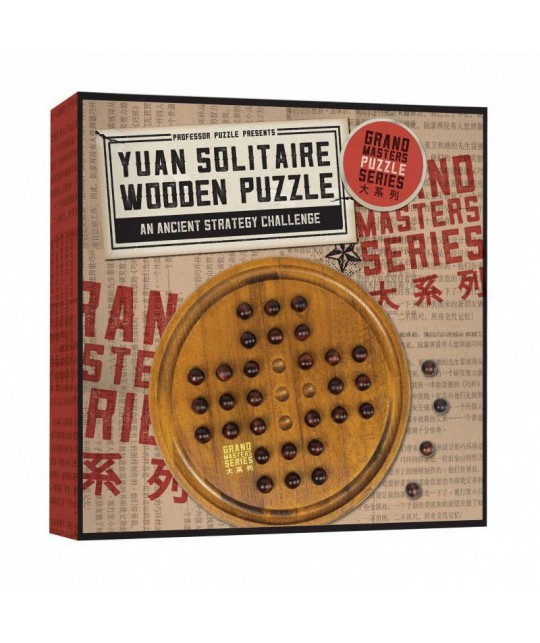 Yuan Solitaire Wooden Puzzle