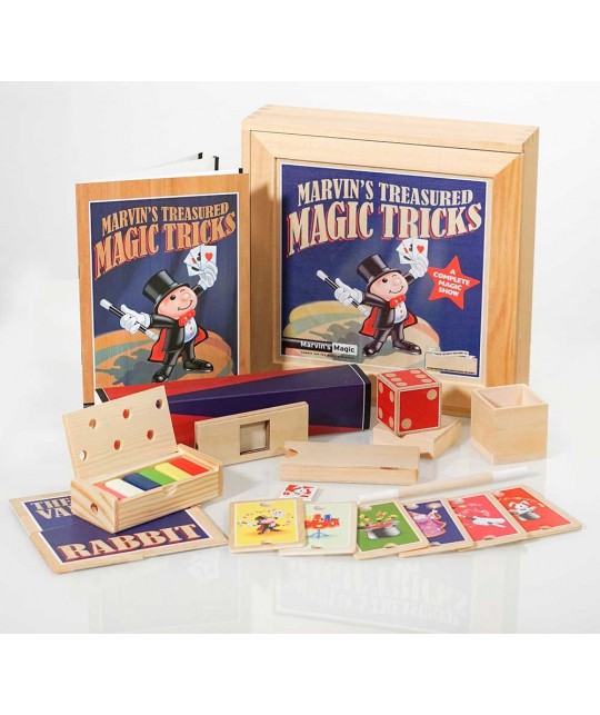 Treasured Tricks - Set de magie din lemn