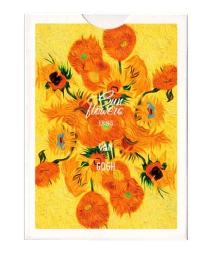 Van Gogh Sunflowers Borderless Carti de Joc