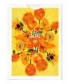 Van Gogh Sunflowers Borderless Carti de Joc