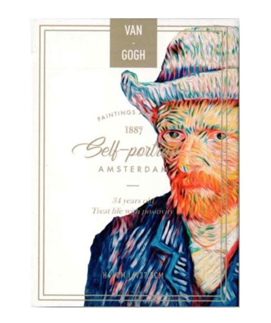 Van Gogh Self Portrait Borderless Carti de Joc