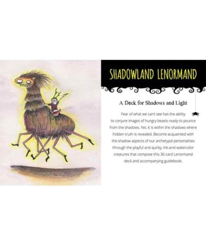 Shadowland Lenormand Carti de Tarot