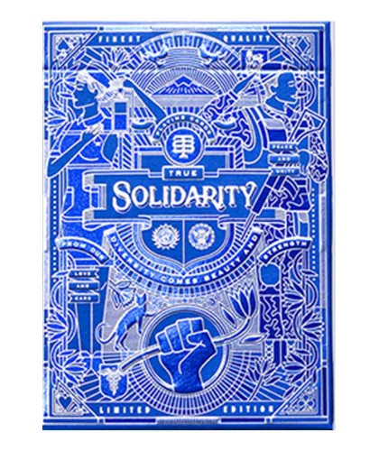 Solidarity Navy Blue Carti de Joc