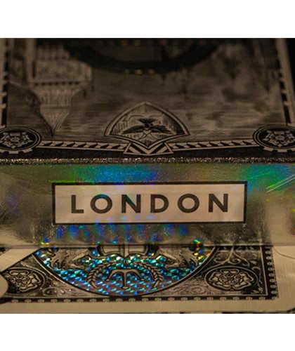 London Diffractor Silver Carti de Joc