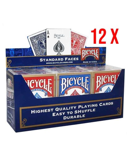 Set 12 pachete Bicycle Standard 808 Carti de Joc - BrickBox