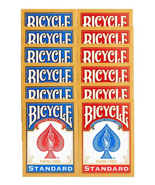 Set 12 pachete Bicycle Standard 808 Carti de Joc - BrickBox