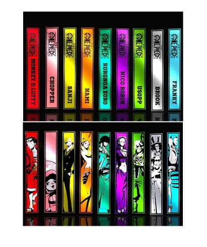 One Piece 9 Decks Set Exclusive Foiled Collection Carti de Joc