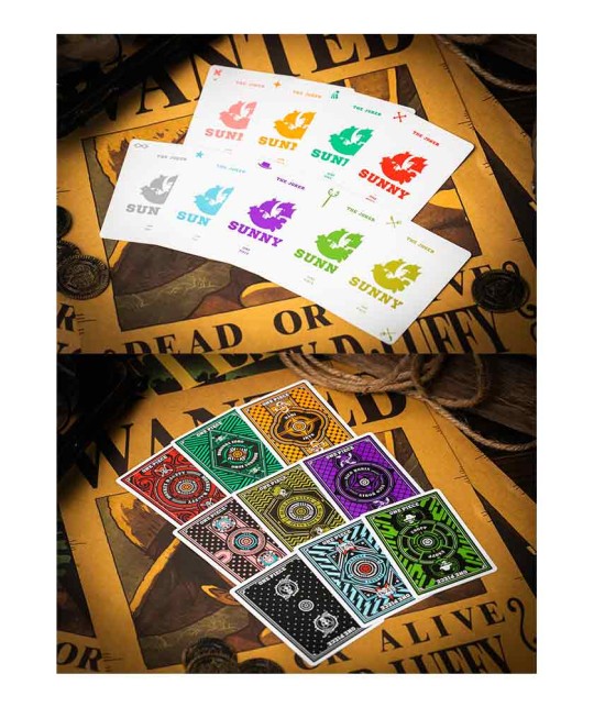 One Piece 9 Decks Set Exclusive Foiled Collection Carti de Joc