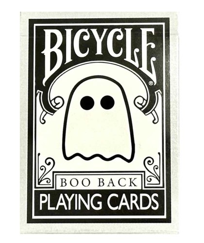 Bicycle Boo Back Grey Carti de Joc