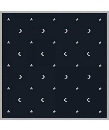 Tarot Cloth Moon and Stars 80x80