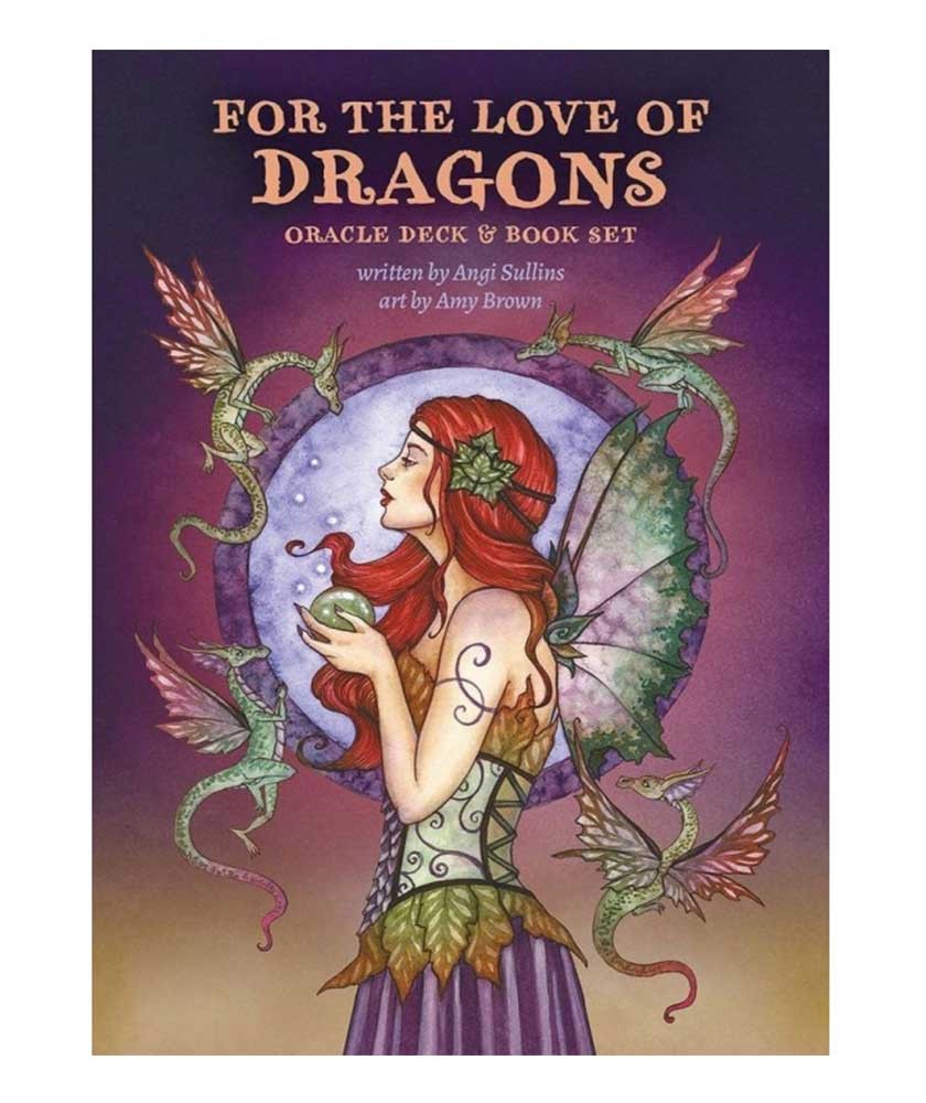 For the Love of Dragons oracle deck & books set | Jucarie si Magie