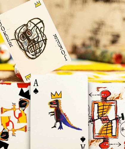 Basquiat Carti de Joc by Theory11