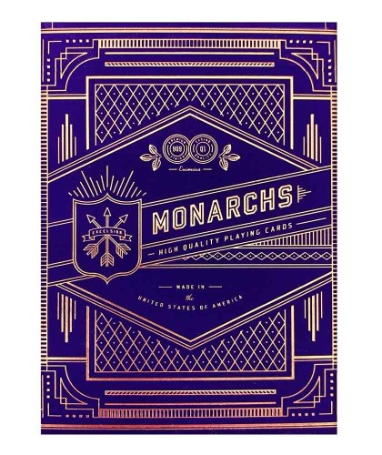 Monarch Royal Purple Carti de Joc