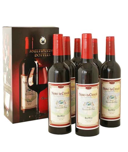 Multiplying Wine Bottles 6 bucati Professional