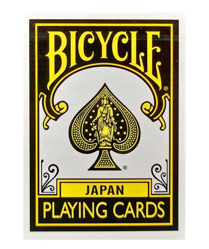 Bicycle Japan Yellow Playing Cards