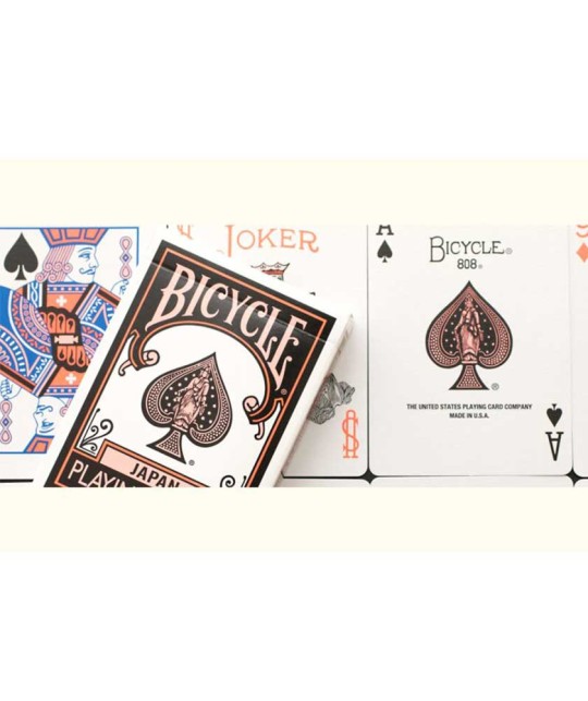 Bicycle Japan Black Orange Playing Cards