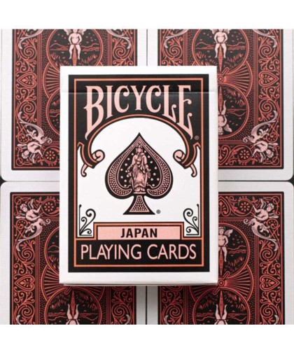 Bicycle Japan Black Orange Playing Cards