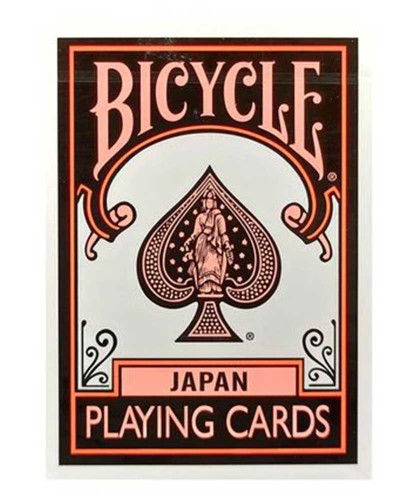 Bicycle Japan Black Orange Playing Cards