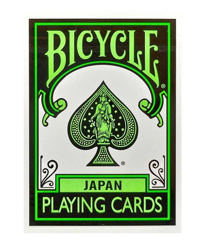 Bicycle Japan Black Green Carti de Joc
