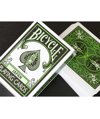 Bicycle Japan Black Green Playing Cards