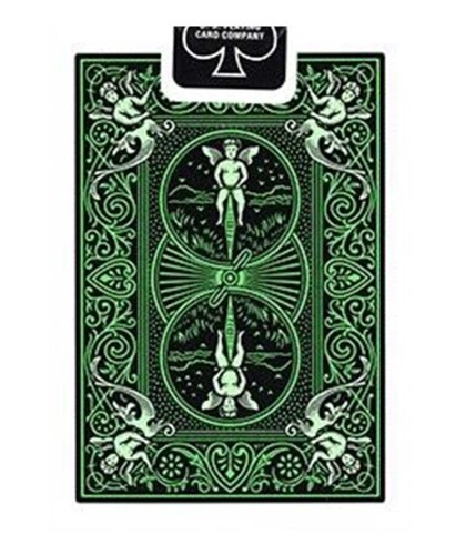 Bicycle Japan Black Green Playing Cards