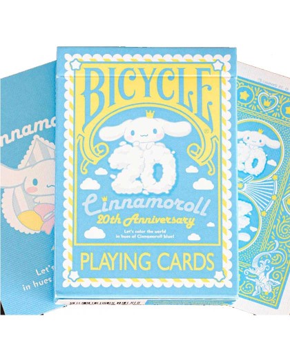 Bicycle Cinnamoroll 20th Anniversary Playing Cards