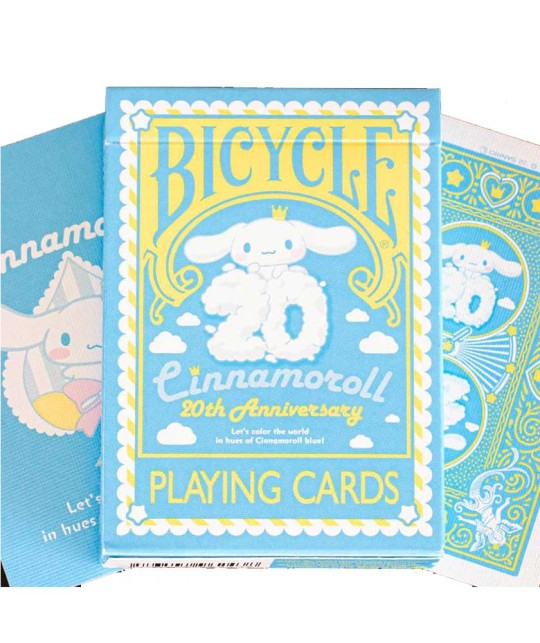 Bicycle Cinnamoroll 20th Anniversary Playing Cards