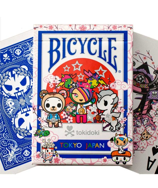 Bicycle Tokidoki Sports Blue Carti de Joc