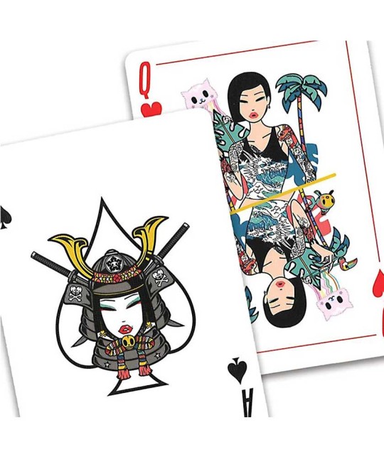 Bicycle Tokidoki v3 Black playing cards