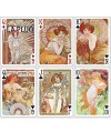 Mucha Gismonda Standard Gold Edition playing cards