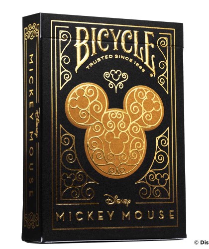 Bicycle Disney Mickey Mouse Black and Gold