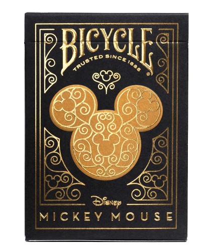 Bicycle Disney Mickey Mouse Black and Gold