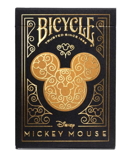 Bicycle Disney Mickey Mouse Black and Gold