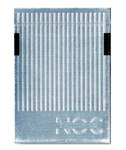 Limited NOC3000X3 Silver Teal Playing Cards