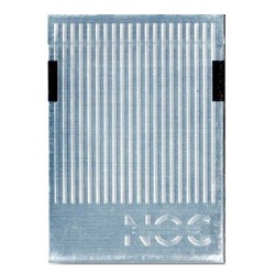Limited NOC3000X3 Silver Teal Playing Cards