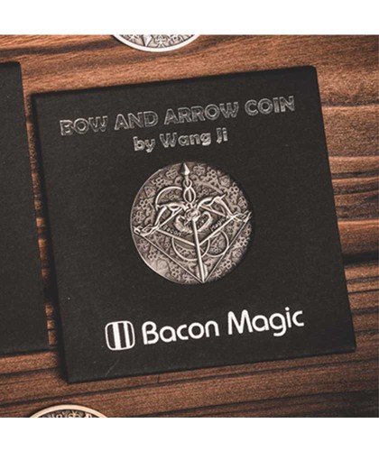 BOW AND ARROW COIN SILVER by Bacon MagicBOW AND ARROW COIN SILVER by Bacon Magic