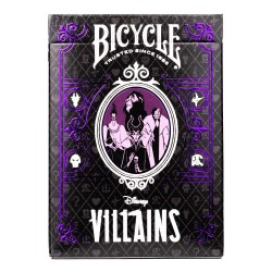 Bicycle Disney Villains Purple Carti de Joc