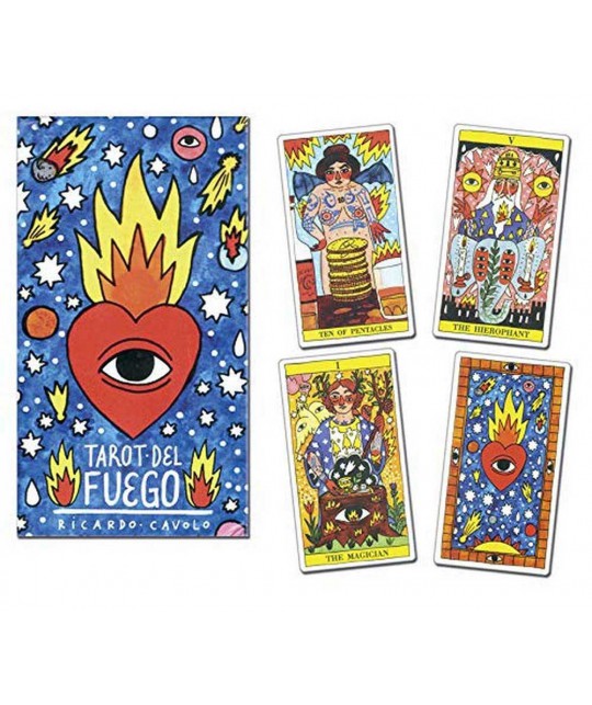 Carti de Tarot del Fuego