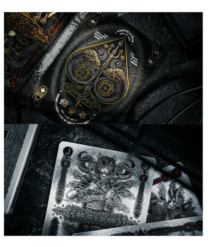 Devildom Dark Evil Box Set Playing Cards