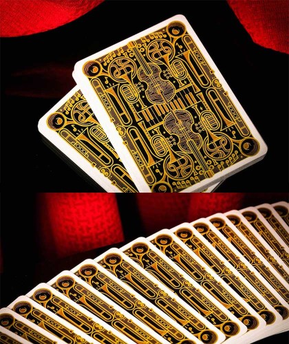 Orchestra Playing Cards by Riffle Shuffle