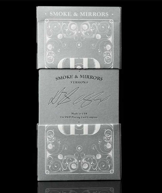 Smoke & Mirrors V8 Silver Deluxe Carti de Joc Jucarie si Magie
