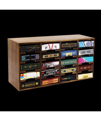 Deck Shelf - display pentru carti de joc din lemn