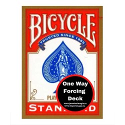 Bicycle One way forcing deck - Red