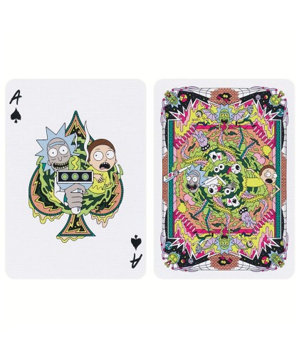 Rick and Morty playing cards by theory11