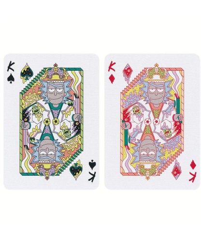 Rick and Morty playing cards by theory11