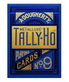 Tally Ho Blue Circle MetalLuxe Carti de Joc