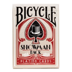 Bicycle Snowman Red Carti de Joc