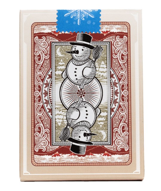 Bicycle Snowman Red Carti de Joc