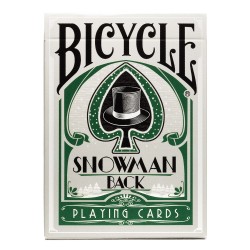 Bicycle Snowman Green Carti de Joc