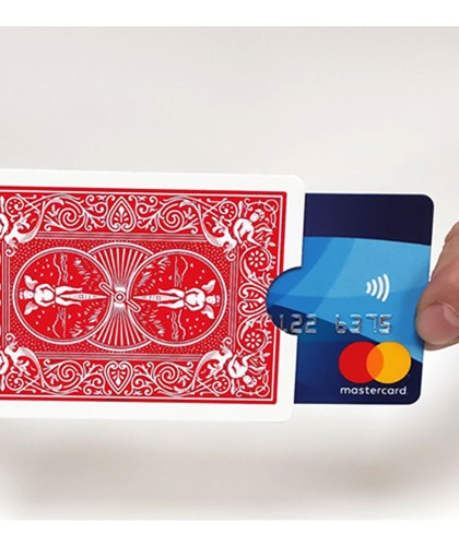 Credit Card Holder Red Bicycle by Joker Magic